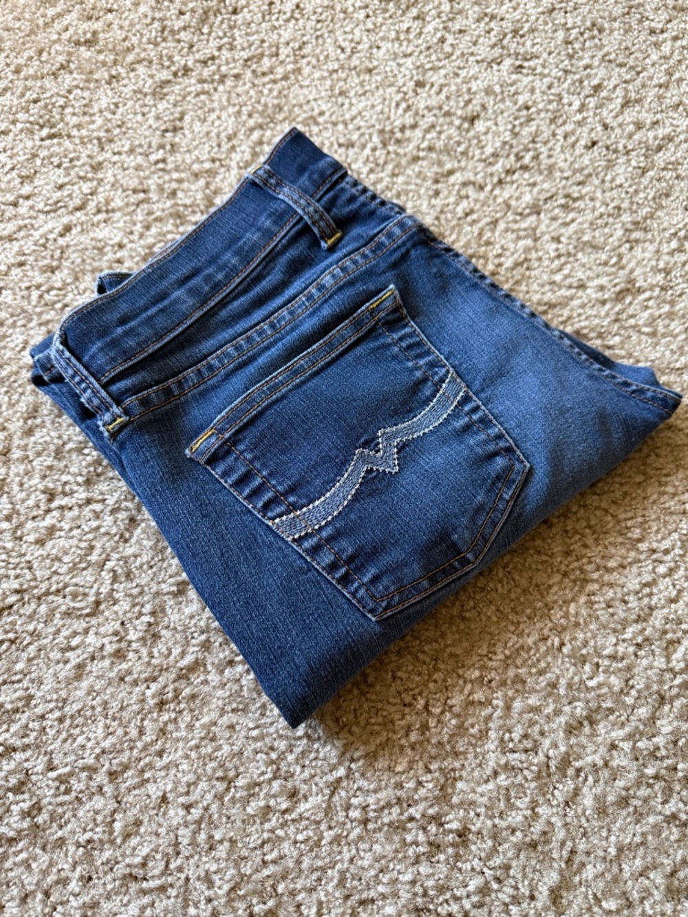 Lucky Brand Women's sweet n low blue dark wash Bootcut Jeans size 6 / 28 - Picture 9 of 9